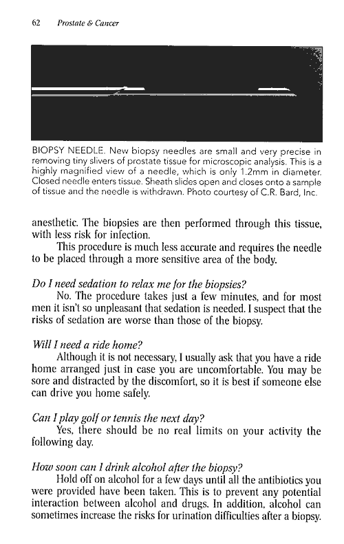 scan of page 62 of Sheldon Marks book Prostate and Cancer