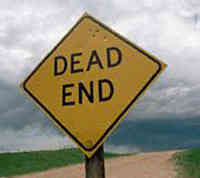 dead end sign
