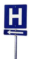 sign for hospital