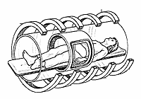 drawing of MRI