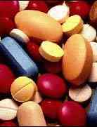 various vitamins and minerals and supplements pills