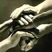 hands holding each other
