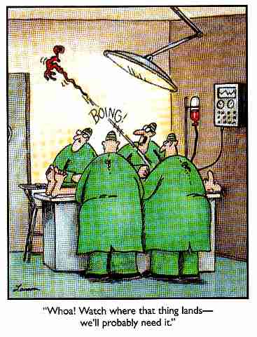 cartoon of operation in progress
