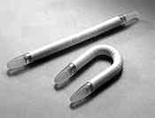 two rods - one is straight and one bent
