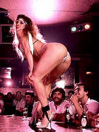 stripper at night club